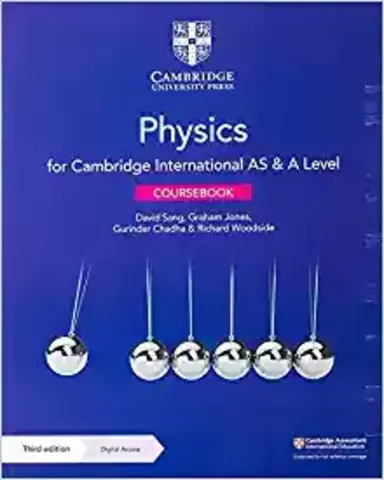 Cambridge International AS & A Level PhysicsCoursebook