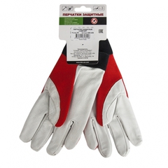 Перчатки DDE  СOMFORT  кожа /спандекс, размер  X L