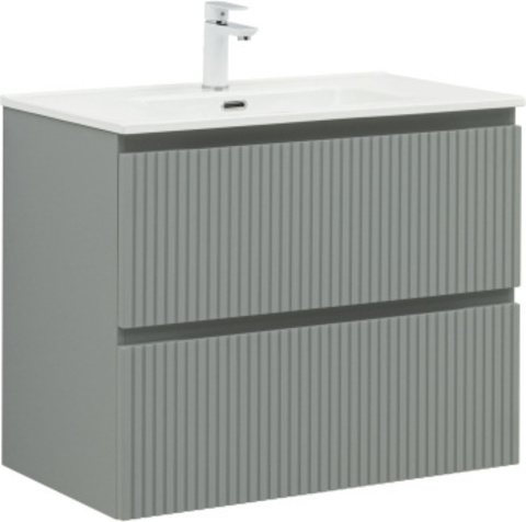 Aquanet 335434 Тумба Джейн 80 (Flat) цв.мисти грин (335434)