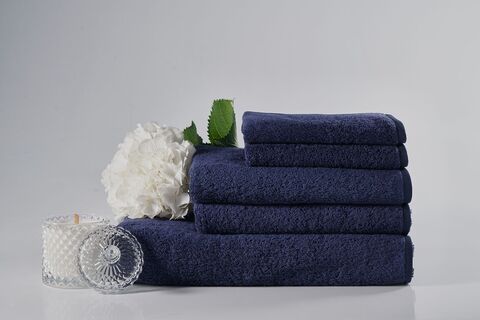 Набор полотенец 3шт Claire Batiste Atelier Ile глубокий синий