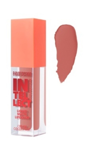 BelorDesign Краска для губ Intellect матовая, тон  3 Розовая карамель 5,1г