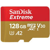 Карта памяти microSDXC 128GB SanDisk Extreme Class 10, V30, A2, U3