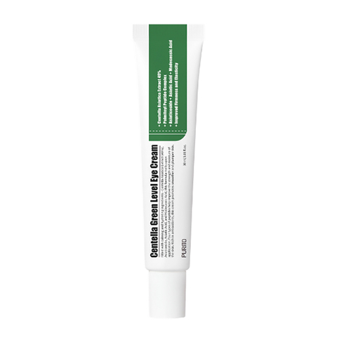 Подтягивающий крем для век с пептидами и центеллой Purito Centella Green Level Eye Cream,30мл