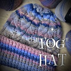 Видео мастер-класс по вязанию шапки "Fog"