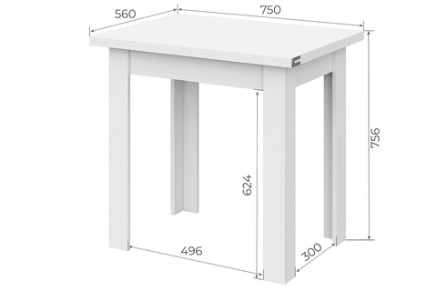 стол обеденный СО-3 (раскладной)