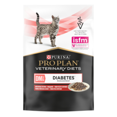 Pro Plan Veterinary Diets диетический корм для кошек при диабете (говядина) 85 гр