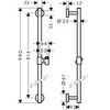 Штанга душевая 91,5 см Hansgrohe Unica Comfort 26402000