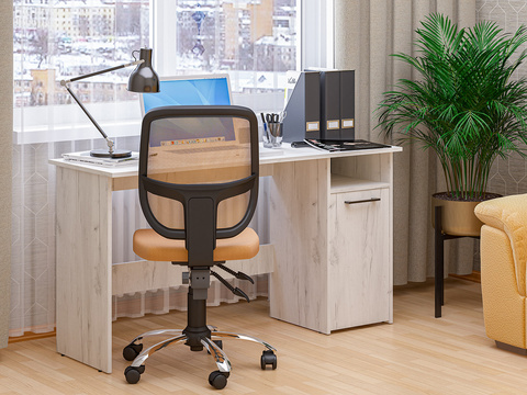 Стол письменный Фронда-7 крафт светлый