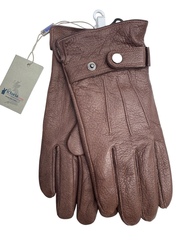 Перчатки. Мужские. Материал верха: Кожа оленя. Подклад: Трикотаж-шерсть. 5 шт в упаковке.