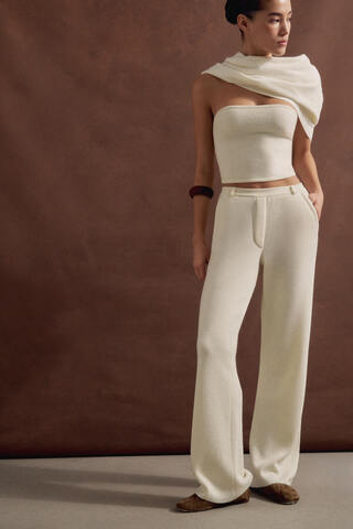 Брюки LEO, молочный