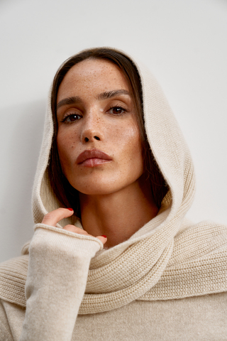 Капор ISABEL, бежевый