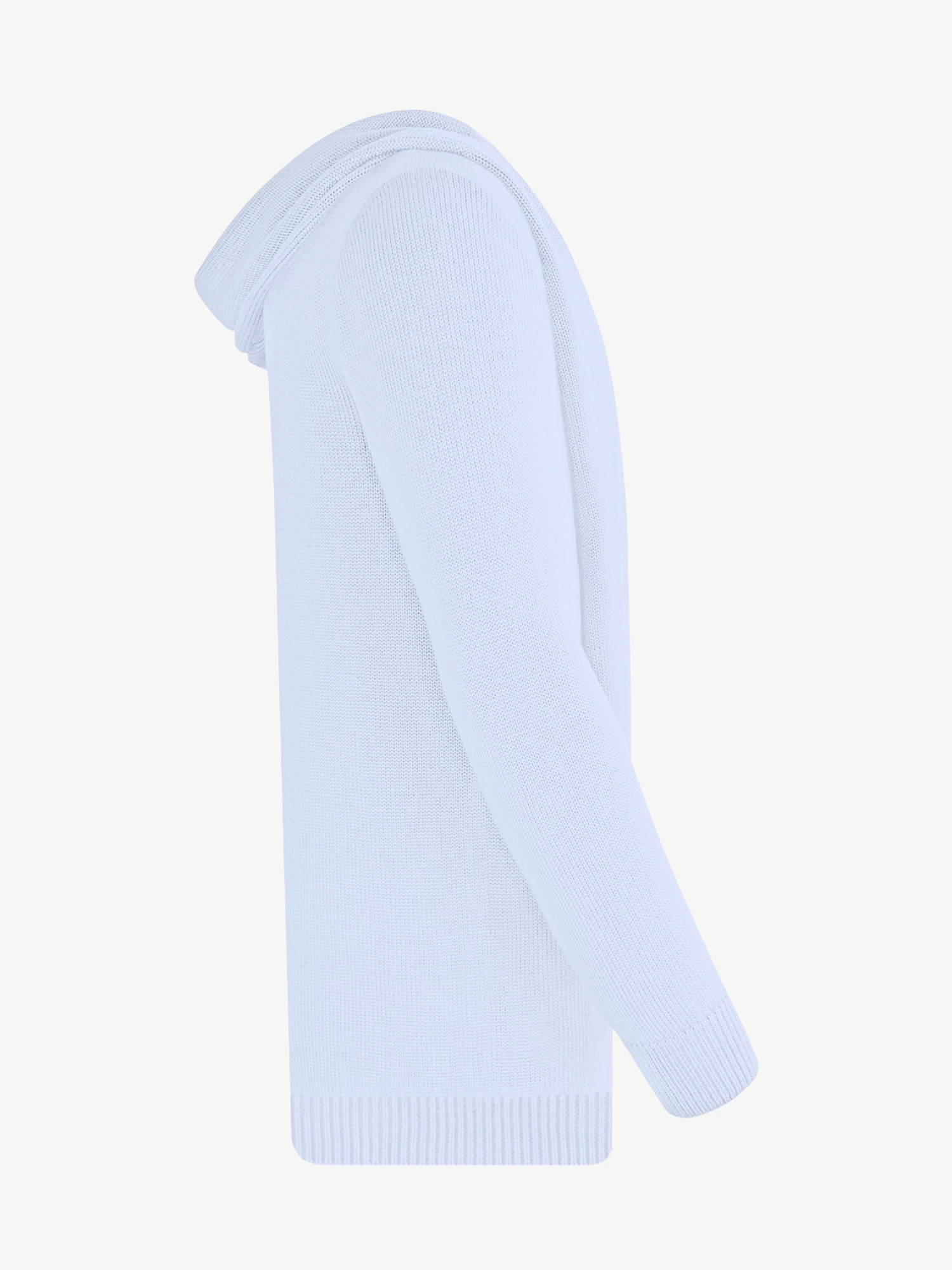 Кардиган с капюшоном из шелка