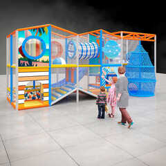 Детский игровой лабиринт «Вокруг света»