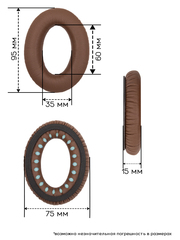 Амбушюры для Bose SoundTrue (Around-Ear), SoundTrue AE