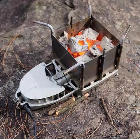Походная печка BRS-116 с наддувом