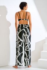 Брюки женские пляжные LISCA HONOLULU 049577 | Черно-белый