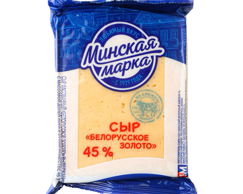 Сыр фасс № Белорусское золото