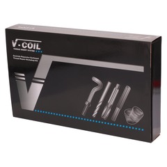 Набор для восстановления резьбы VC80 М5-М12 155пр V-Coil Volkel 04080
