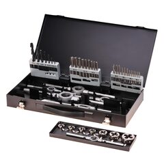 Набор метчиков и плашек M3 -M12 HSS-G 44пр Terrax by Ruko A245030 (!)