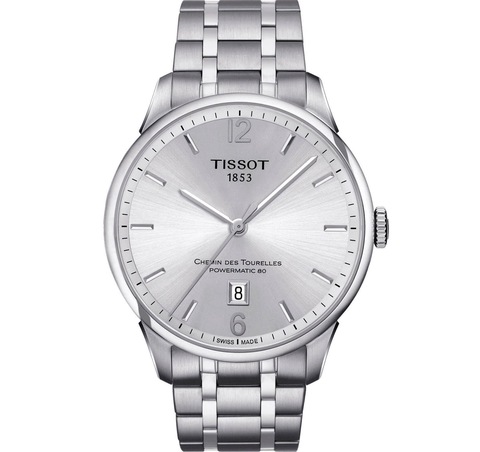 Наручныемеханические часы Tissot Chemin des Tourelles Powermatic 80 T099.407.11.037.00