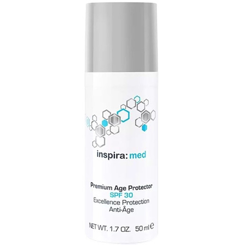 INSPIRA MED: Многофункциональный anti-age крем - протектор SPF-30 для всех типов кожи (Premium Age Protecror SPF 30)