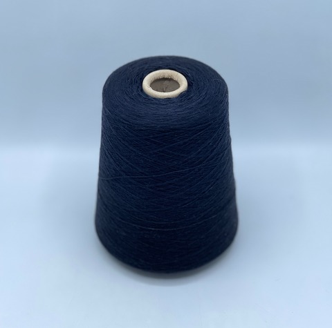 Loro Piana, Cashmere 2/27 1350м, 100%Кашемир, Черно-синий(393), 37956