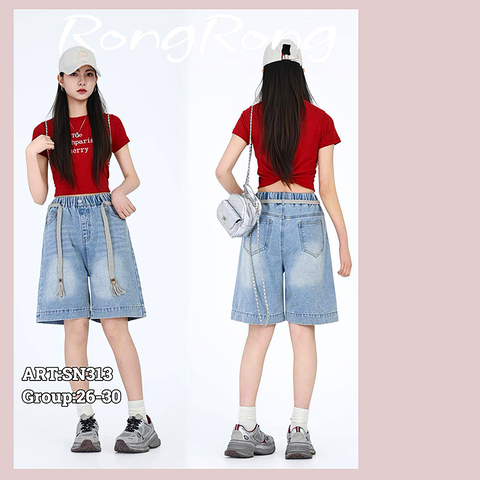 Шорты/Бриджи джинс д (140-170) 260313-R-SN313