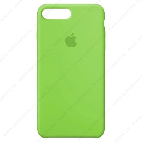 Накладка Silicone Case для Apple iPhone 8 Plus/ 7 Plus зелёный