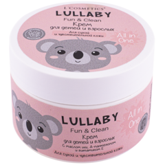 Крем для тела для сухой и чувствительной кожи L`COSMETICS Lullaby Fun&Clean 250 мл