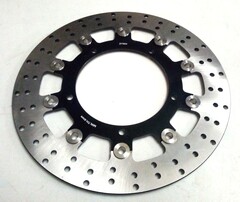 Диск тормозной передний на Yamaha XJ600 / YZF R320 / MT03ABS / YZF R600 / FZ600 и другие, черный
