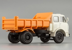 MAZ-503B tipper white-orange 1:43 Nash Avtoprom