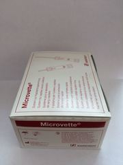 20.1288 Микроветт СВ 200 (устройство для исследования проб крови Microvette с коагулянтами и антикоагулянтами) с ЭДТА-К3, розовая крышка, 100 шт/уп. Sarstedt AG & Co.,Германия