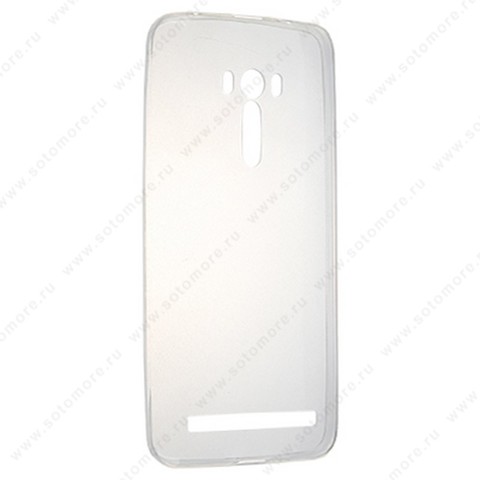 Накладка силиконовая ультра-тонкая для Asus ZenFone Selfie zd551kl прозрачная