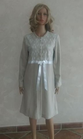 Халат Eva B. Bitzer 24335963 бежевый