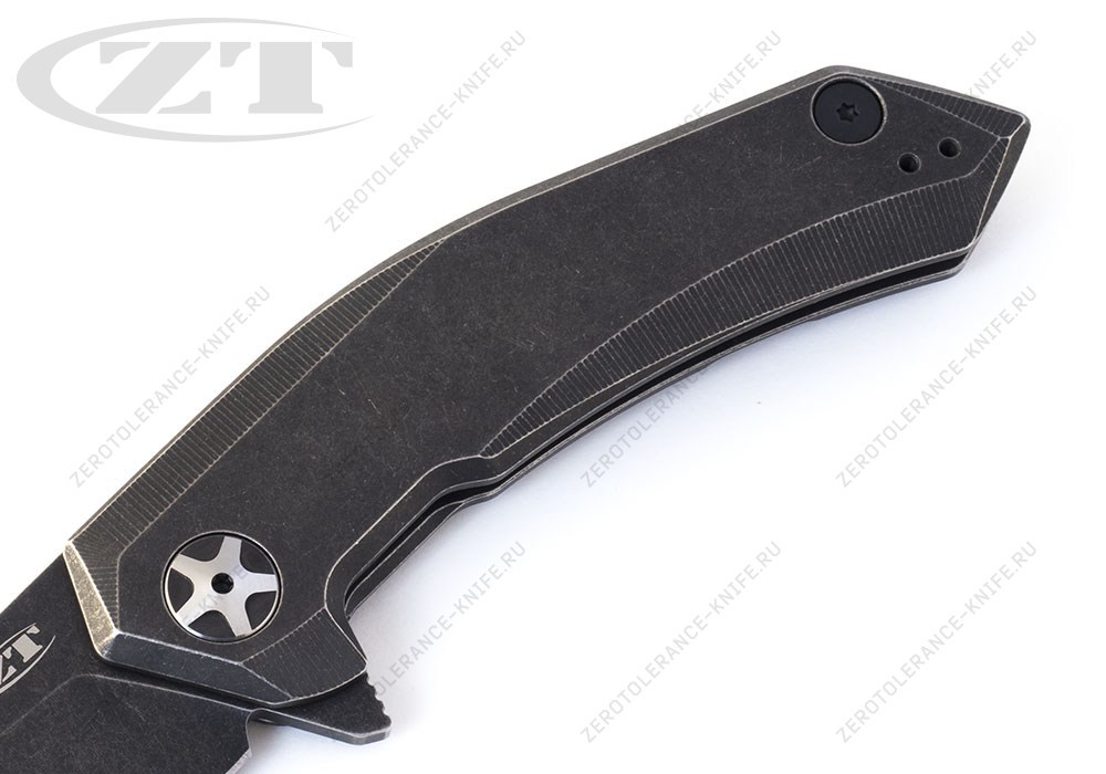 Нож Zero Tolerance 0095BW textured handle - фотография 