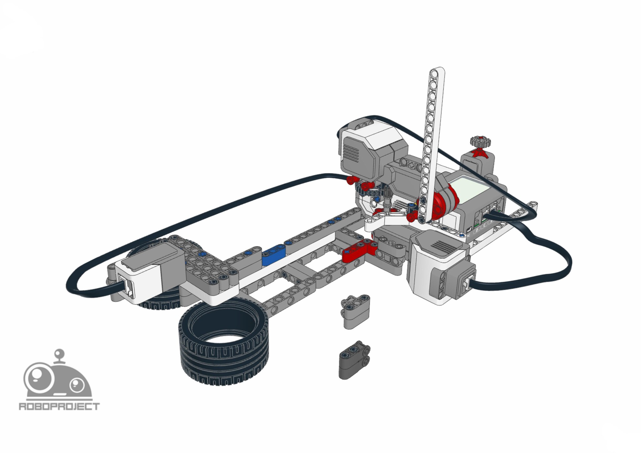 Lego EV3 | Инструкция по сборке Сортировщика деталей по освещенности |500  руб