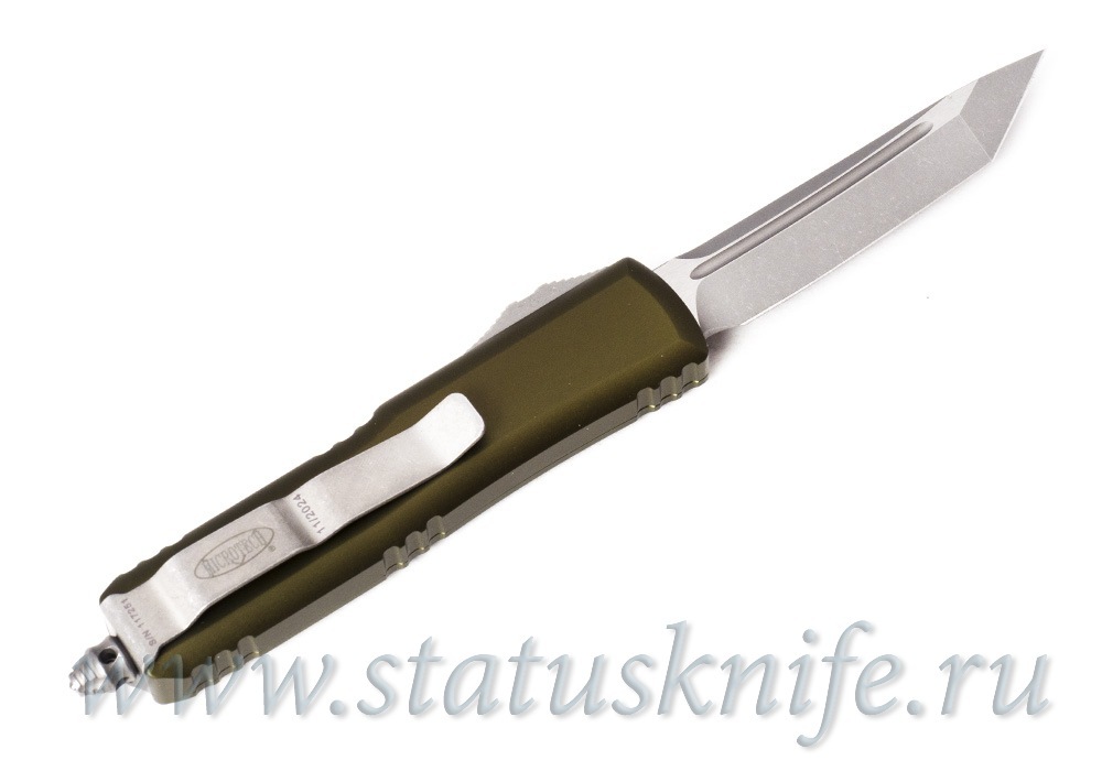 Нож Microtech UTX-85 233-10APOD Tanto Green