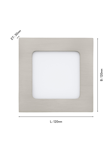 Встраиваемый светодиодный светильник Eglo FUEVA 1 95276