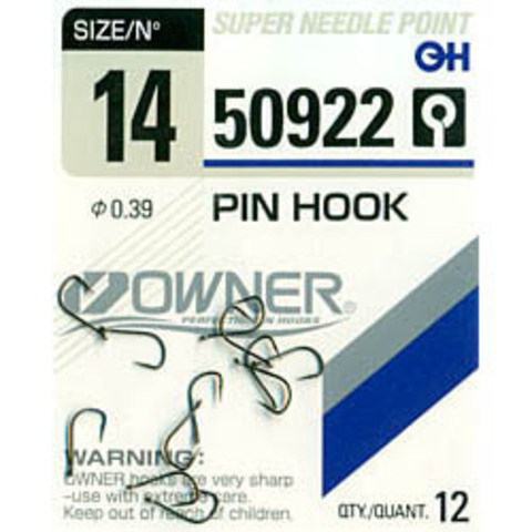 50922 № 14 Крючки OWNER Pin Hook-Bc/ продажа от 5 уп.