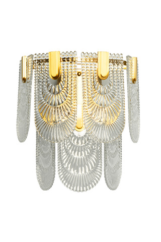 Бра настенное для спальни Garda Decor Grand Opera K2TBG300WC-2