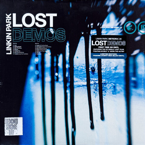 Виниловая пластинка. Linkin Park - Lost Demos (Translucent Blue Vinyl)