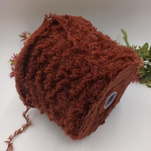 Мех мериносовый Арт Pelliciotta Lana Seta от Pura Lana Italia Коричневый 001