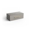 Decor Walther 0939749 Decor Walther  BROWNIE BOX S  - универсальная коробка 27х14хh9,5 см, искусственная кожа,, цвет темно-серый