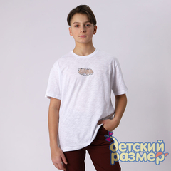 Футболка с эффектом меланж