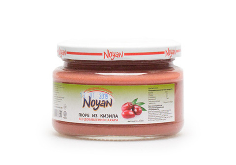 Пюре из кизила Noyan, 270г
