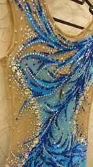 Купальник для художественной гимнастики б/у р.40