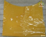 Пакет для созревания и хранения сыра термоусадочный 42,5 х 55 см жёлтый или красн, дно круглое 5 шт.