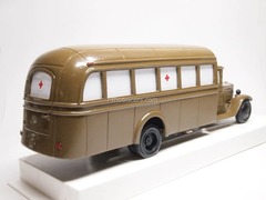 ZIS-16S bus Sanitary khaki LOMO-AVM 1:43