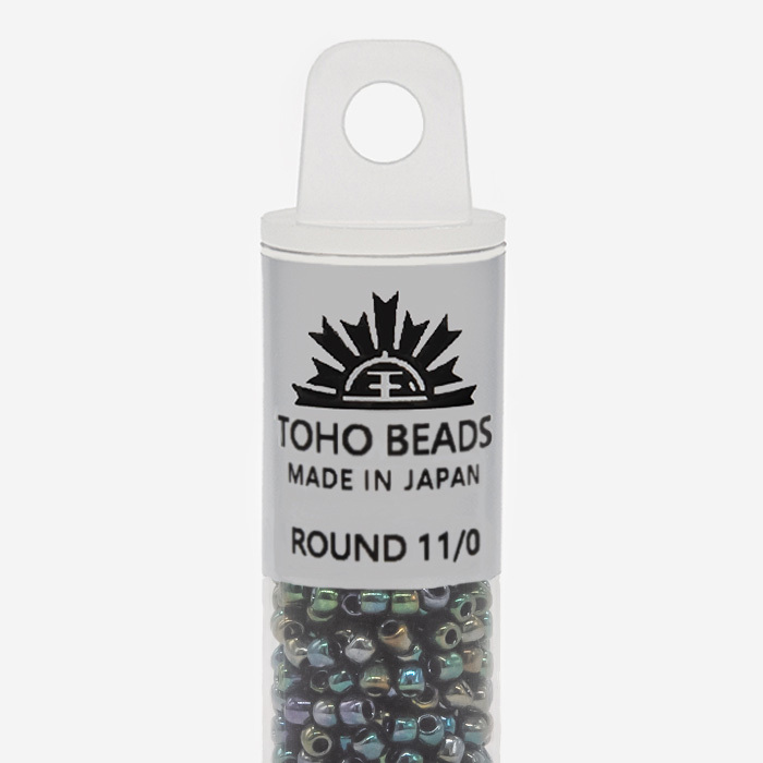 Японский бисер TOHO Round 11/0 (№506), металлизированный, непрозрачный глянцевый