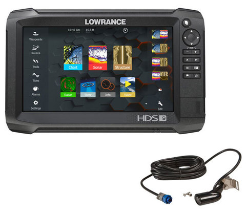 Lowrance HDS-9 Carbon с датчиком HST-WSBL